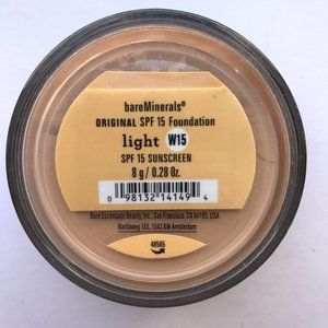 #NWT bareMinerals SPF15 Original Foundation Light W15 8g/0.28oz